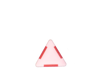 ※ミニ５　※三角形（カラー）ﾌﾟﾗｽﾁｯｸ製５センチタイプ
