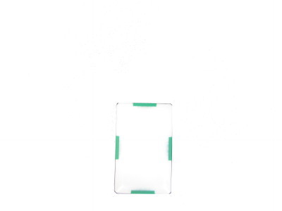 ミニ５　長方形（カラー）プラスチック製５cmタイプ
